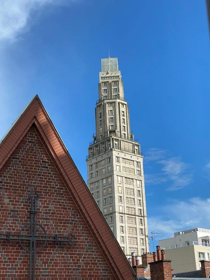 Duplex Proche Gare Vue Tour Perret Avec Parking Gratuit Apartment Amiens Ngoại thất bức ảnh